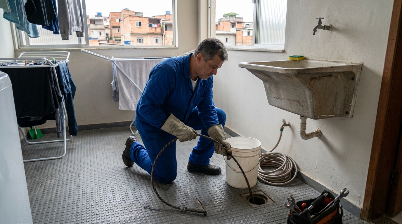 Desentupimento de Ralos Externos em João Pessoa‑PB