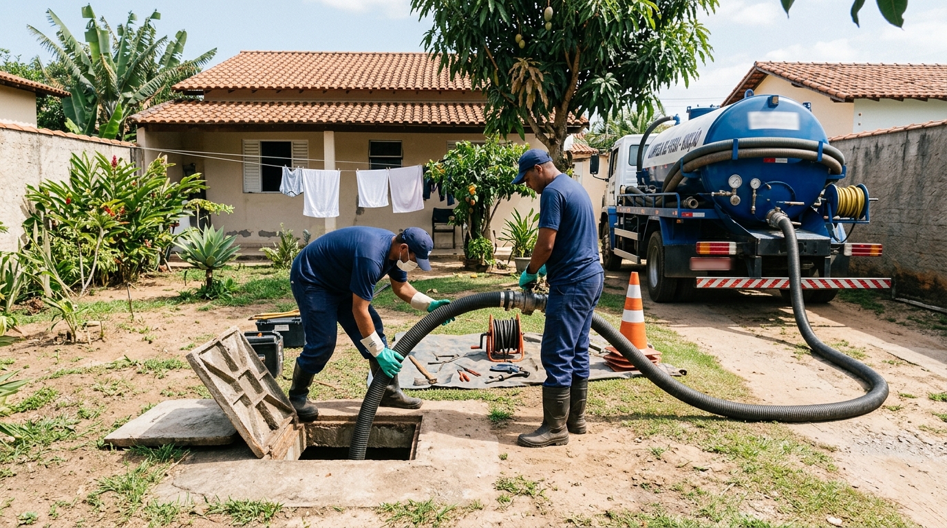 Manutenção de Fossa em João Pessoa‑PB